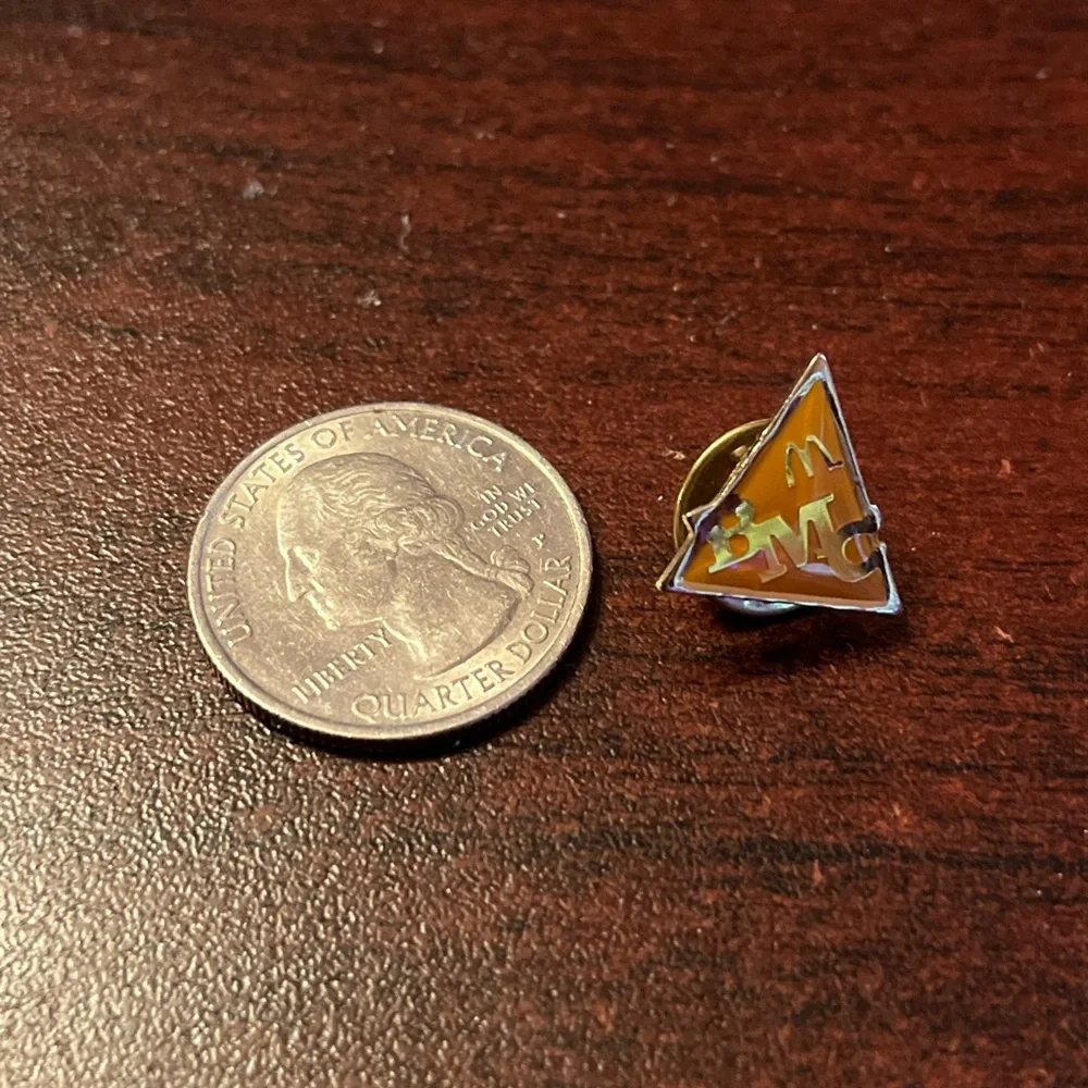 Lot Of 4 McDonald’s Employee‎ Lapel Hat Pins